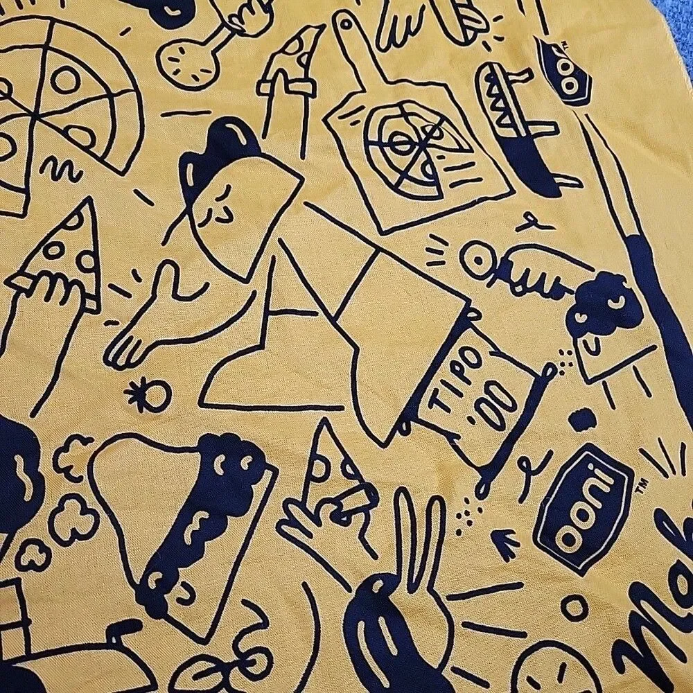 ooni Promo Yellow and Black Bandana Make Pizza - Exclusive 21